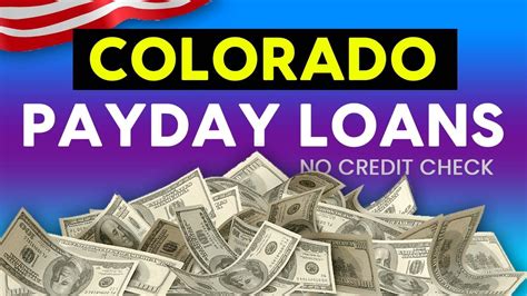 Payday Loans Denver Colorado
